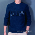 Jacquard Knit Mens Pull Over Sweater